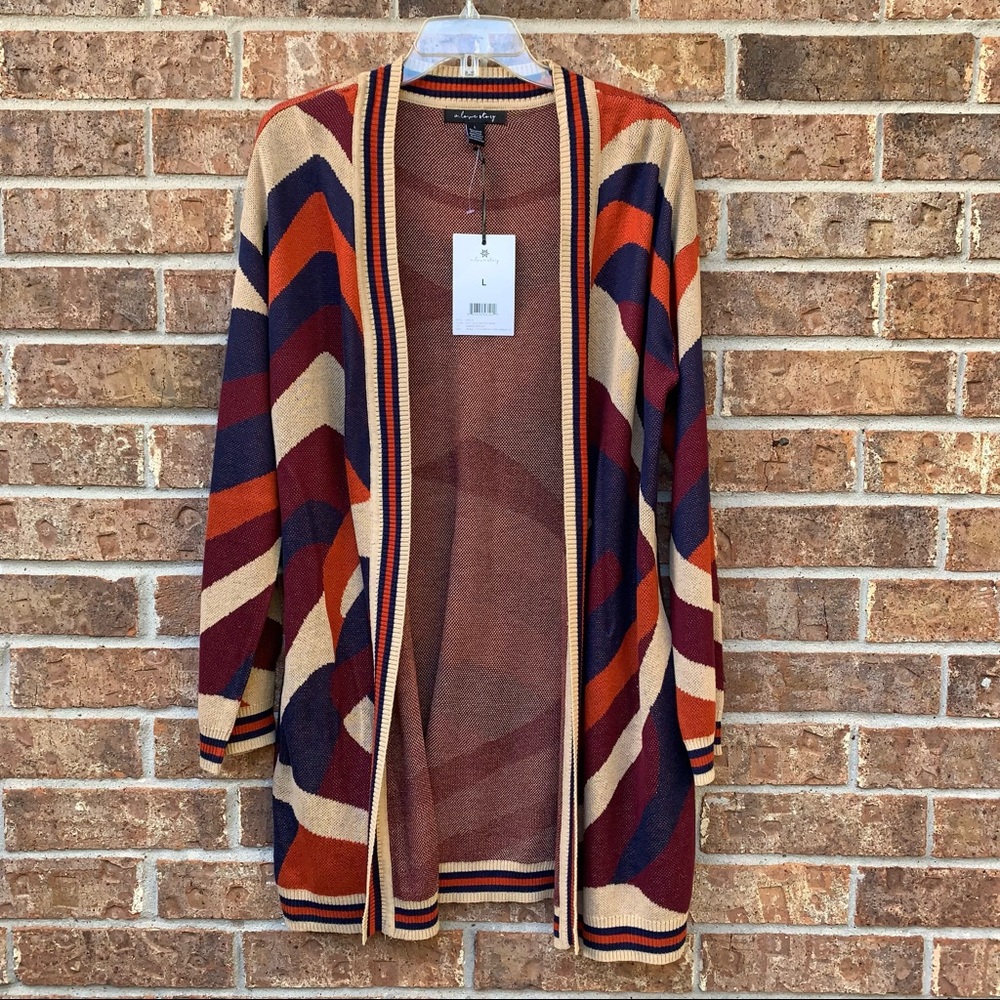 Love story  Knit side Pockets Cardigan